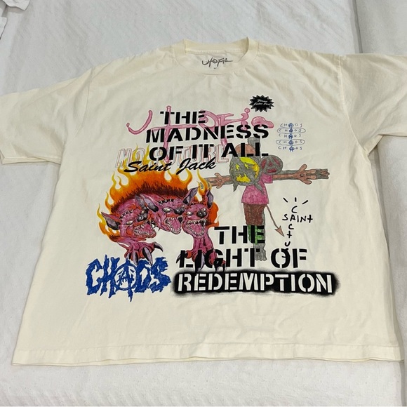 UTOPIA X ST MICHAEL TEE 3A
XL - Authentic/ receipt available - Picture 4 of 6